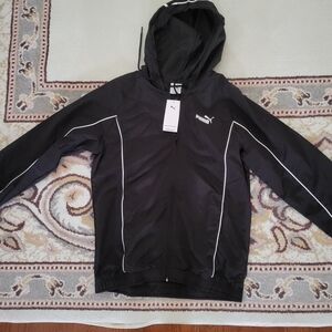 Puma Black Wooven Jacket